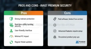 advantages and disadvantages of avast antivirus