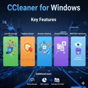 key features of ccleaner