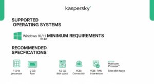 Kaspersky Requirements